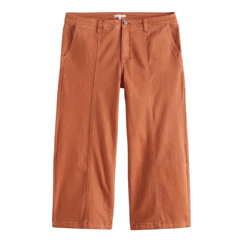 STS Blue Women's Orange Wide Leg Jeans